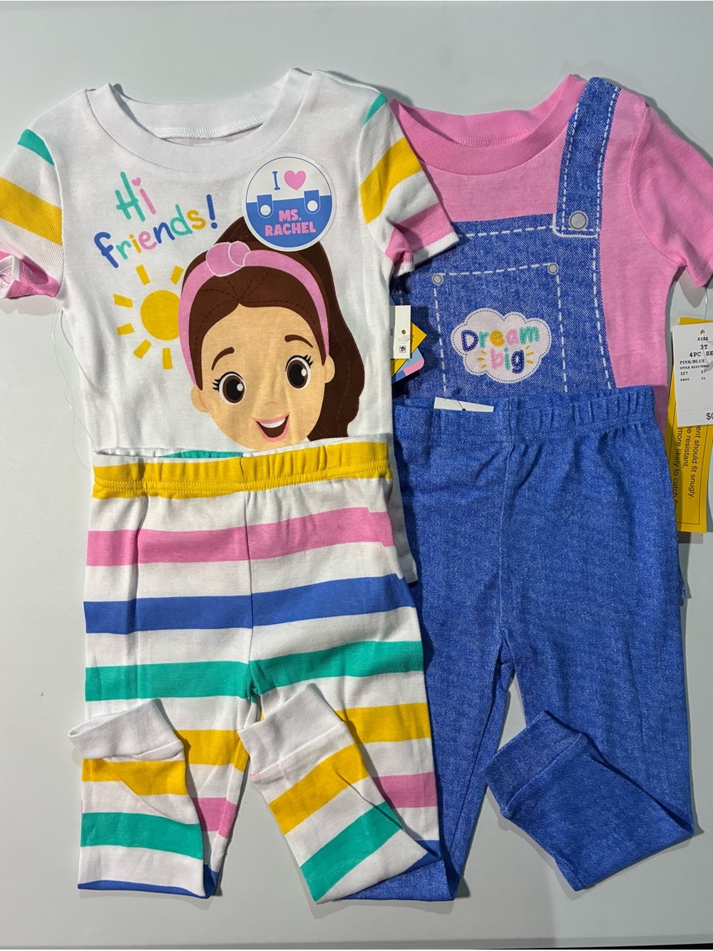 Girls' Ms. Rachel Matching Pajama Sets